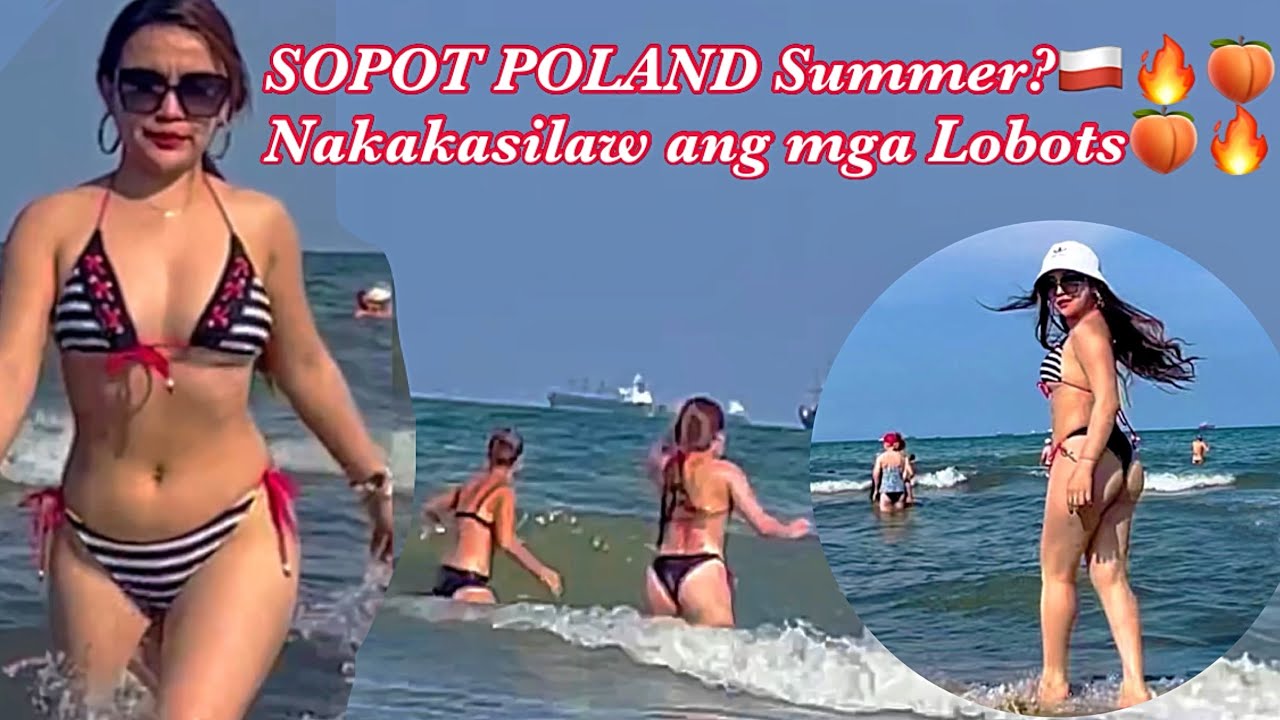 SOPOT SA POLANDHOT SUMMER İN POLAND☀️|LUZ INSAO #EUROPE #POLAND 