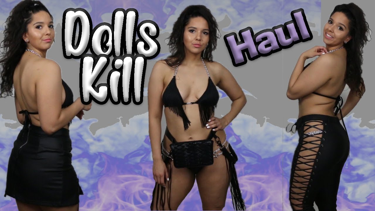 DOLLS KILL HAUL AND TRY ON| EXCLUSIVE FİİİİİRE PARTY + FESTİVAL OUTFİTS