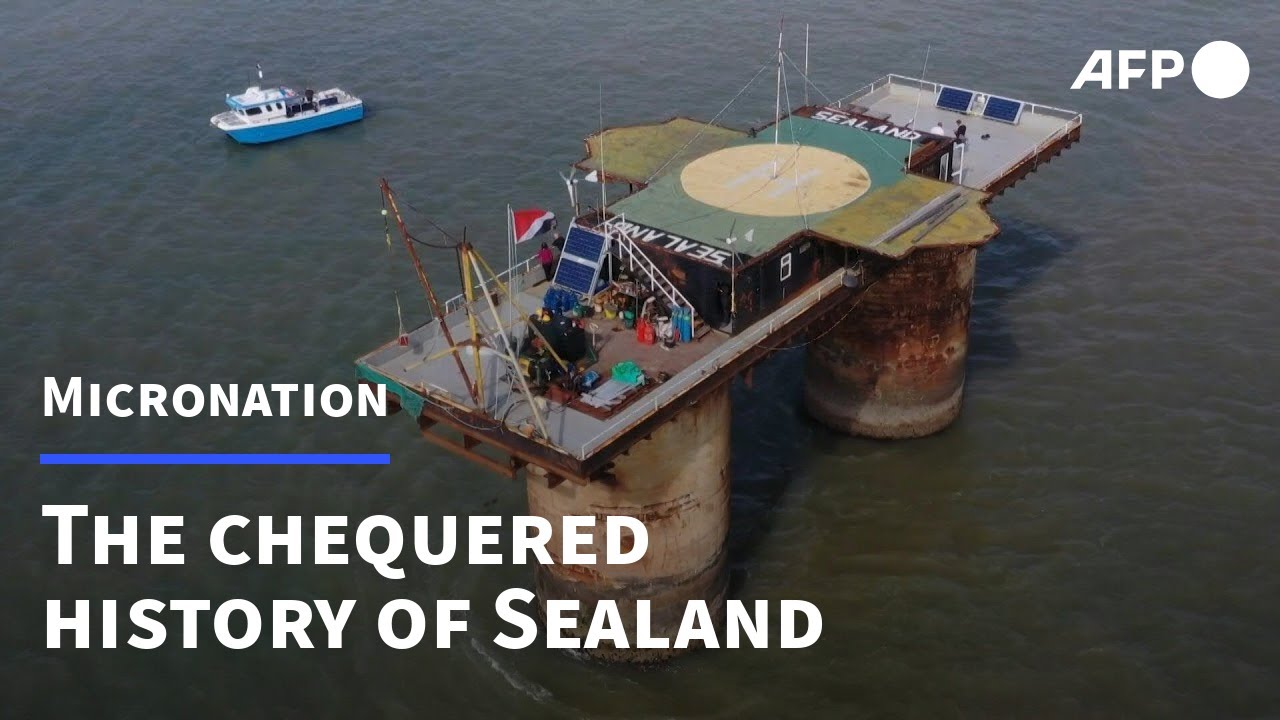 Sealand: the micronation defying the UK and Covid | AFP