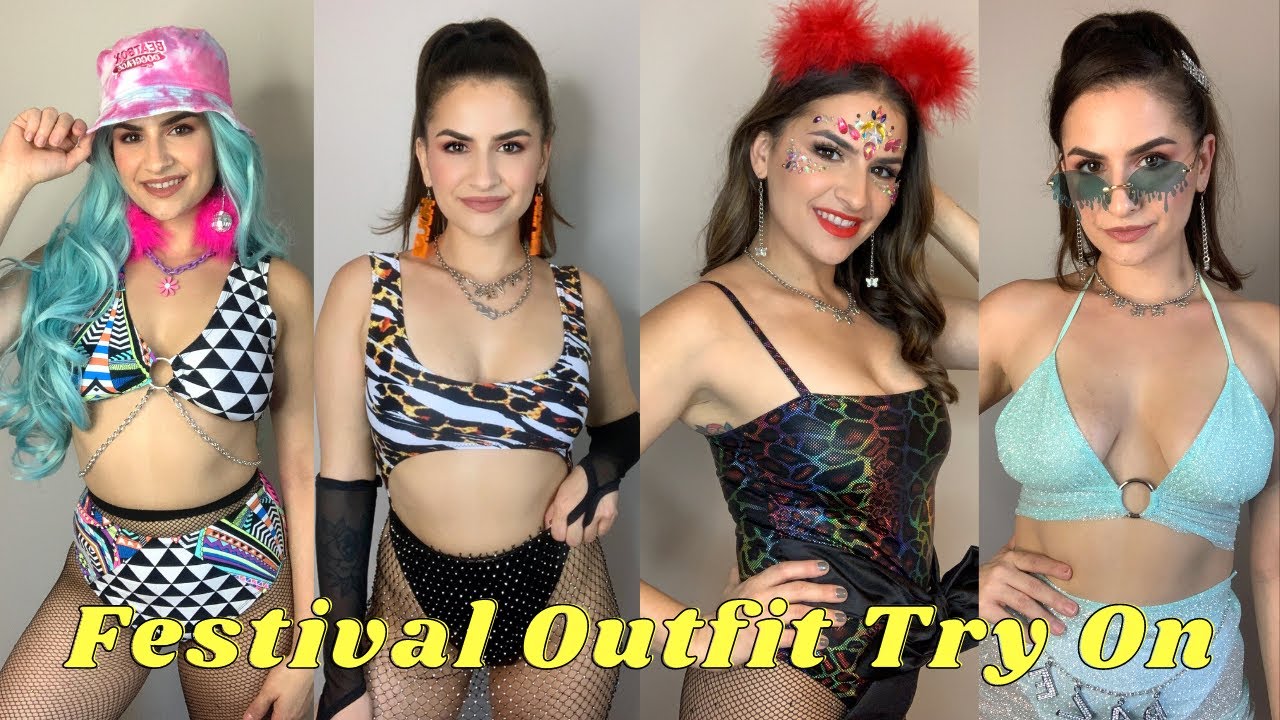 IMAGİNE MUSİC FESTİVAL OUTFİT IDEAS  TRY ON!