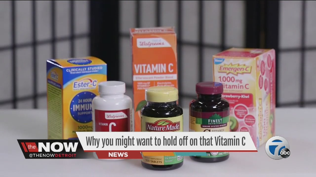 Too much Vitamin C could cause health problems