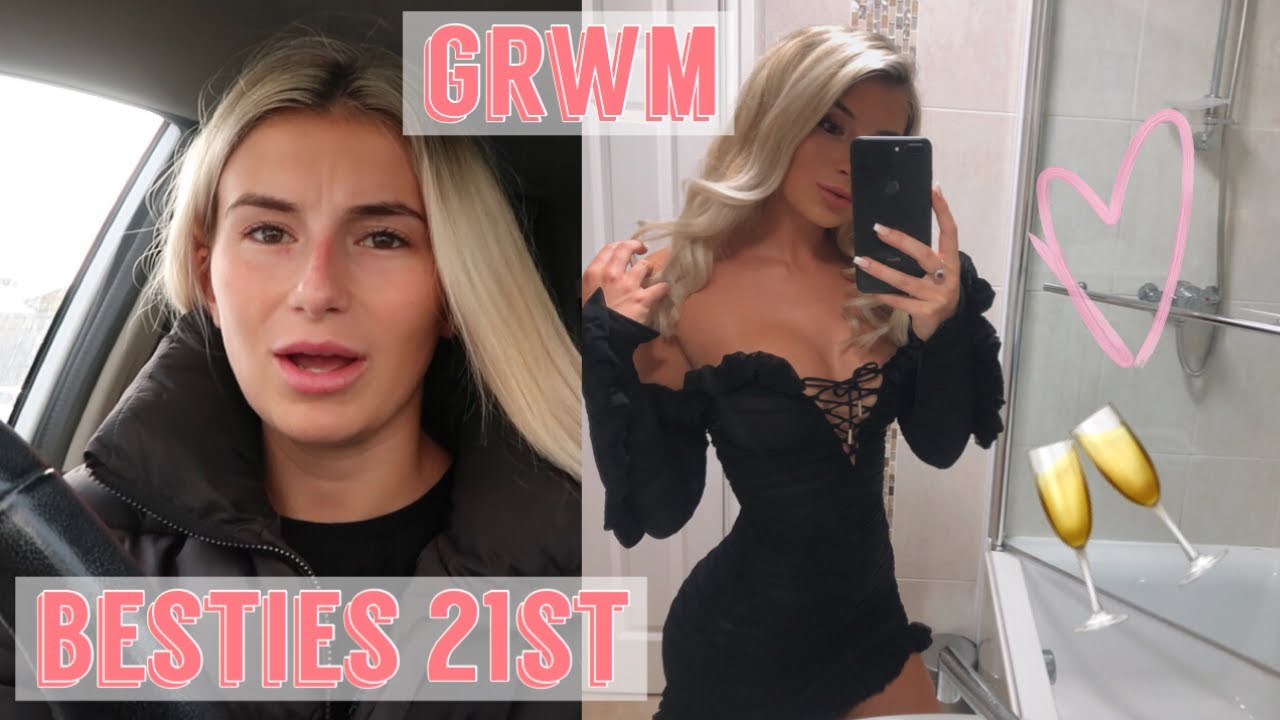 amy victoria,GRWM FOR MY BESTIES 21st clink clink