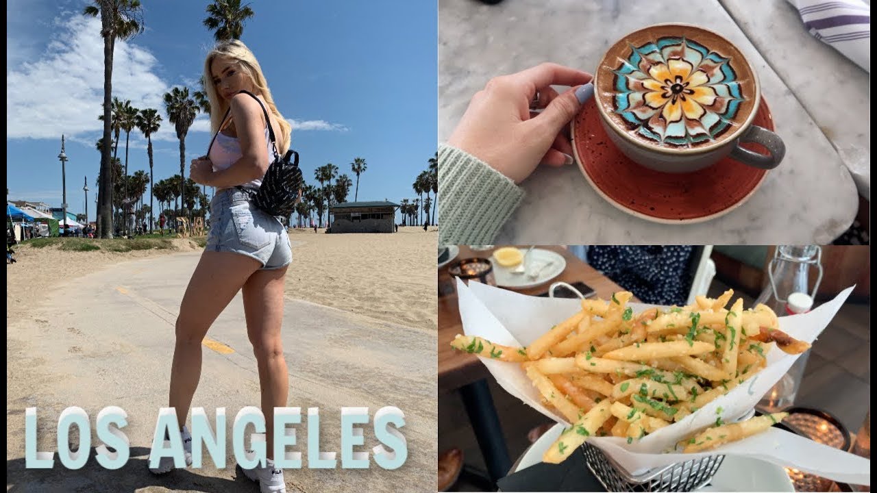 eatıng yummy food ın la! // Weekend vlog