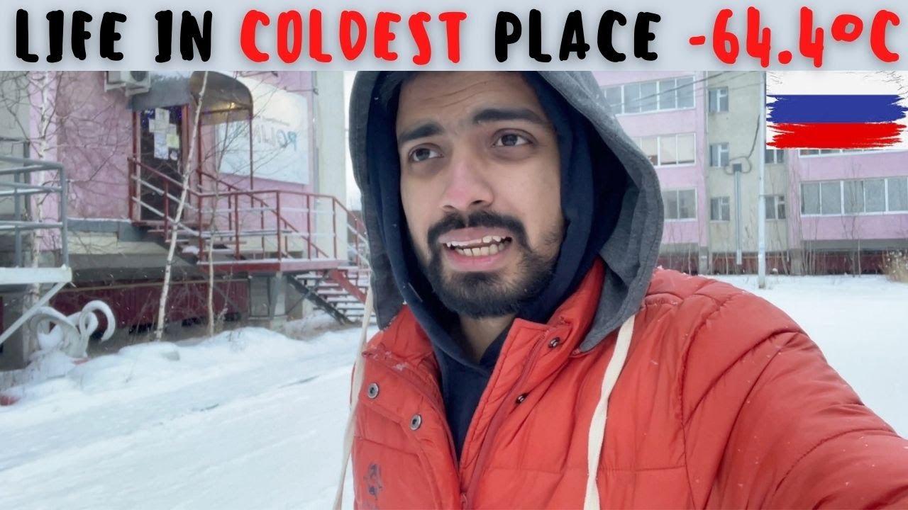LIFE IN COLDEST CITY OF WORLD (-64.4°C) | YAKUTSK, RUSSIA