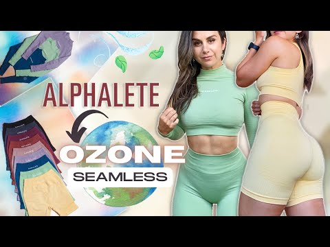 neW alphalete ozone try on haul revıeW + huge gıveaWay! | #alphalete