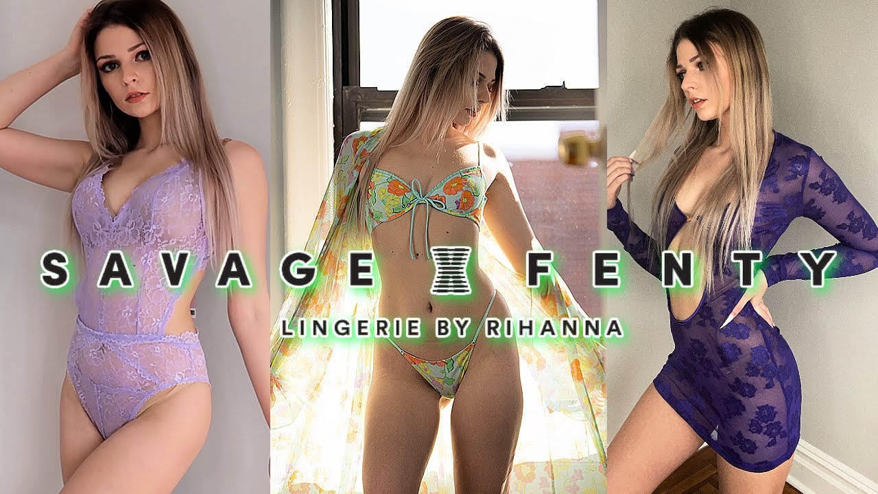 Savage X Fenty Lingerie Try On Haul | Spring 2021
