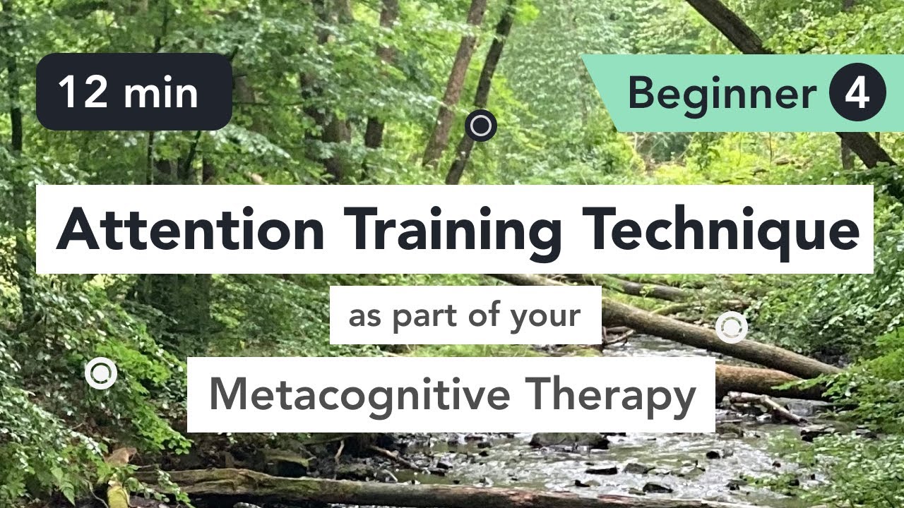 metacognitive therapy