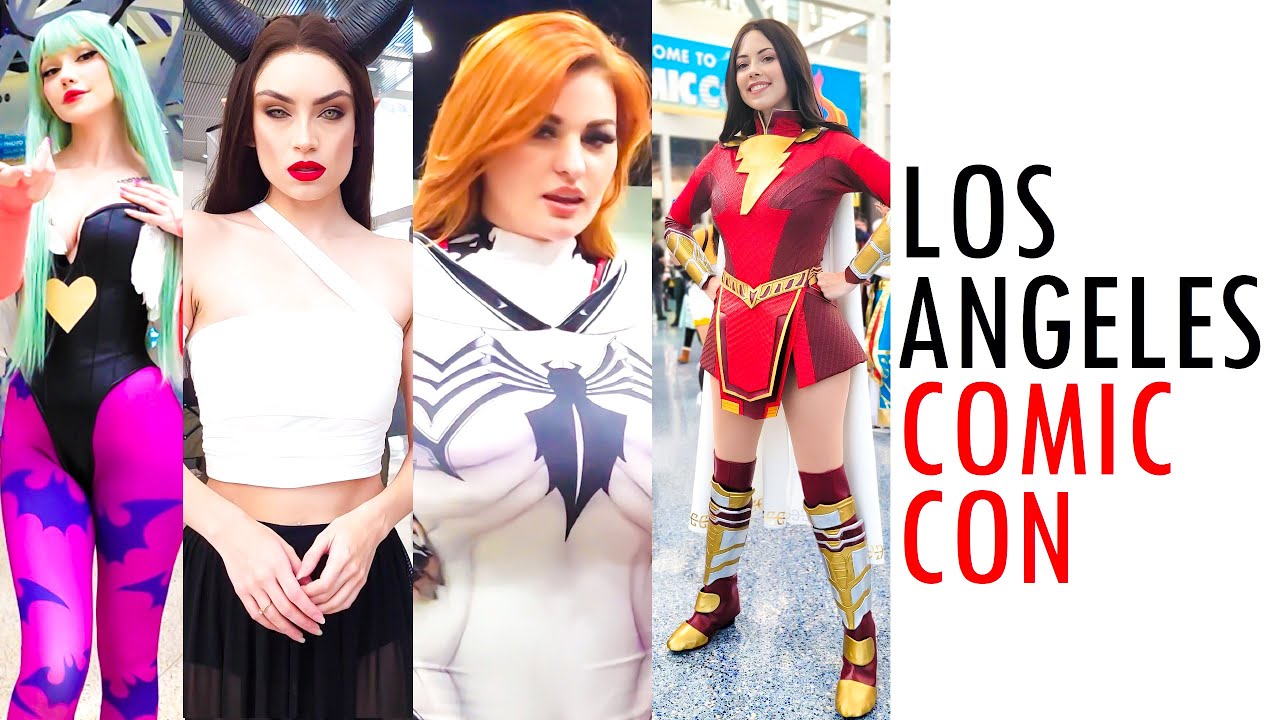 THIS IS LOS ANGELES COMIC CON LACC 2022 MASHUP BEST COSPLAY MUSIC VIDEO BEST COSTUMES ANIME EXPO CMV