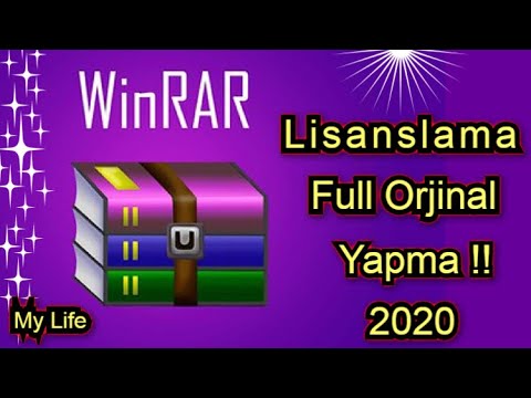 WinRAR Full Yapma (Lisanslama)!! 2020