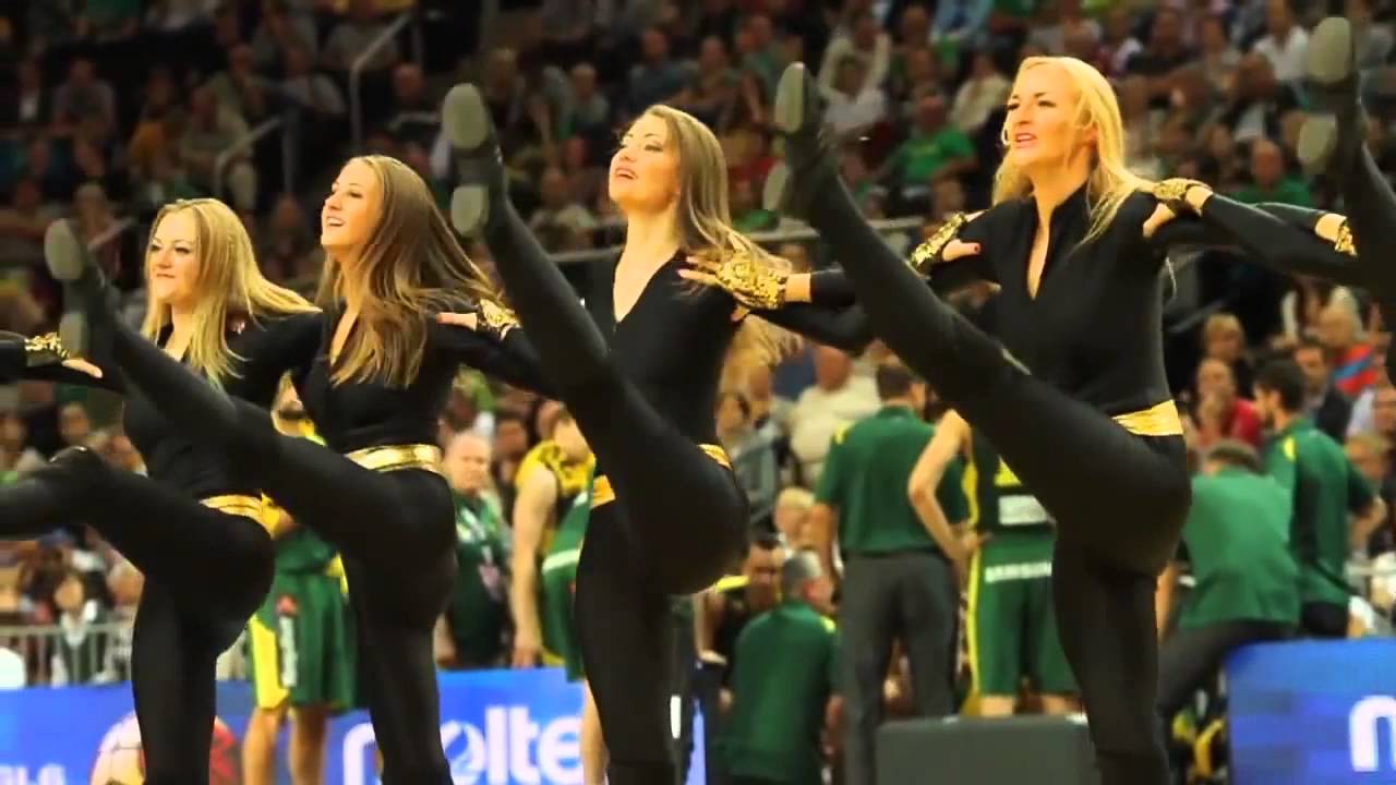 Zalgiris Kaunas cheerleaders (Efes Euroleague Dance Challenge 2015)