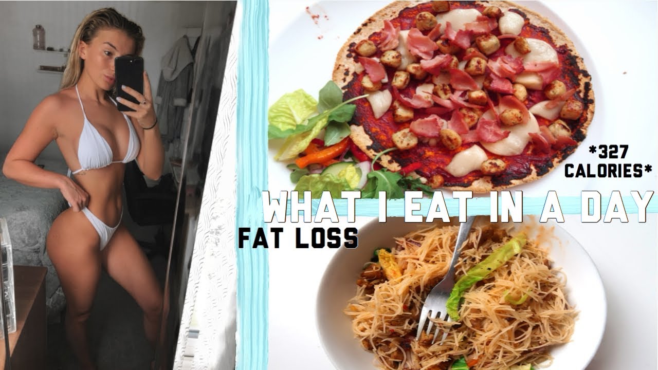 WHAT I EAT IN A DAY FOR FAT LOSS | LOW CALORIE PIZZA RECIPE | realistic