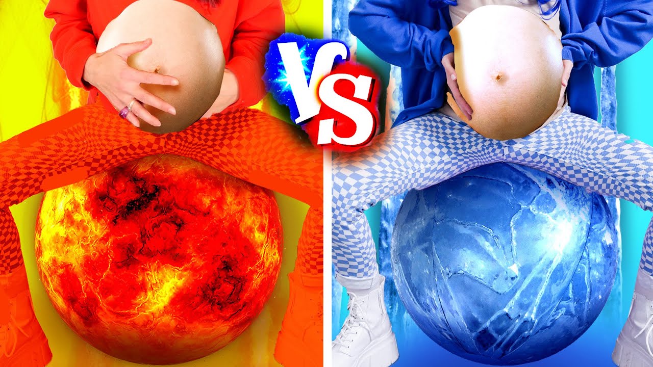 HOT VS COLD PREGNANT İN JAİL || FUNNY PREGNANCY SİTUATİONS BY GOTCHA!
