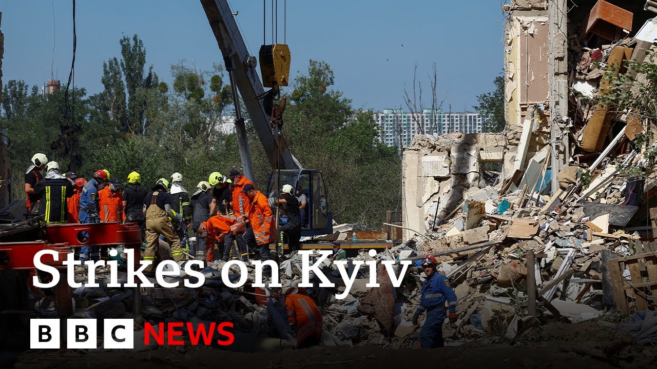 Death toll rises after Russian strikes on Ukraine capital Kyiv