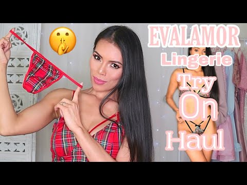 EVALAMOR LINGERIE TRY-ON HAUL + REVIEW | ARE THEY WORTH THE MONEY | ANGEL GOWER