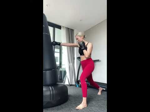 Pom klementieff trains boxing #23