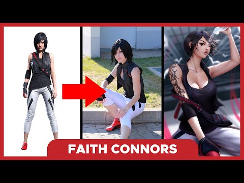 SEXY COSPLAY FAİTH CONNORS CHARACTER ART IN REAL LİFE