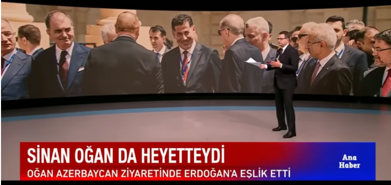 Erdoğan'ın yurt dışı ziyaretinde Sinan Oğan da heyette yer aldı
