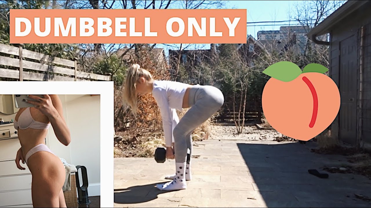 MY GLUTE WORKOUT (dumbbell only)
