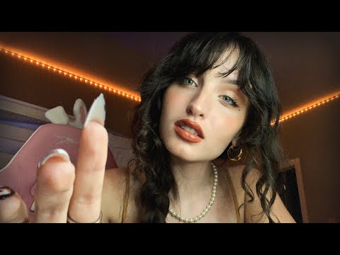 ASMR | UPCLOSE PERSONAL ATTENTİON ( FAST AGGRESSİVE CAMERA TAPPİNG, HAND MOVEMENTS, KEYBOARD SOUNDS)