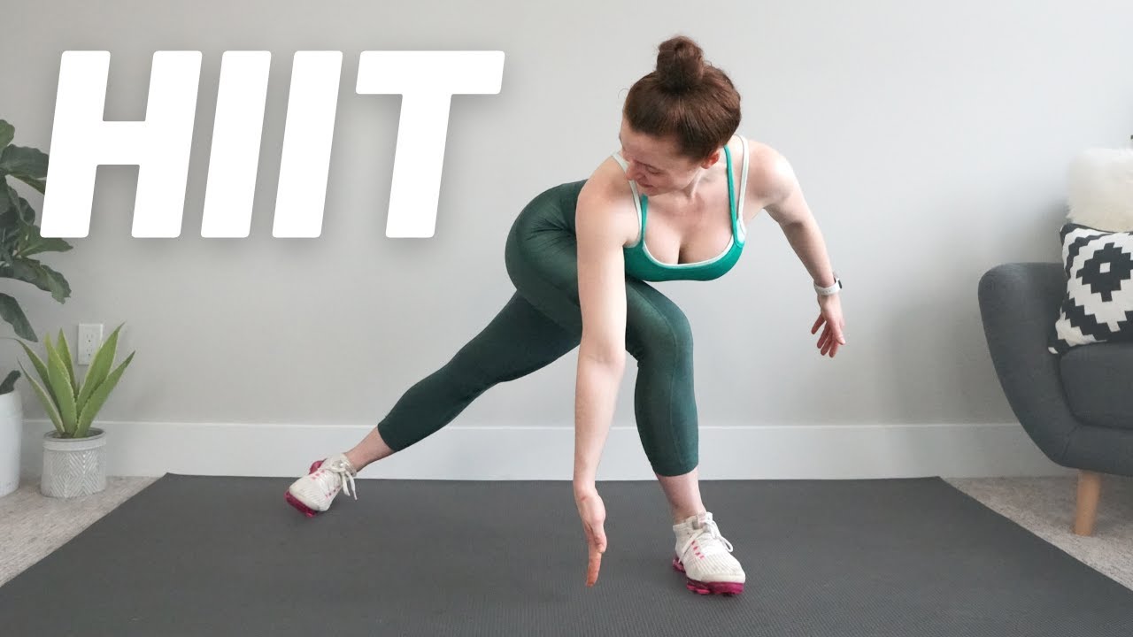 20 Min Holiday HIIT Cardio Workout (No Equipment Full Body)