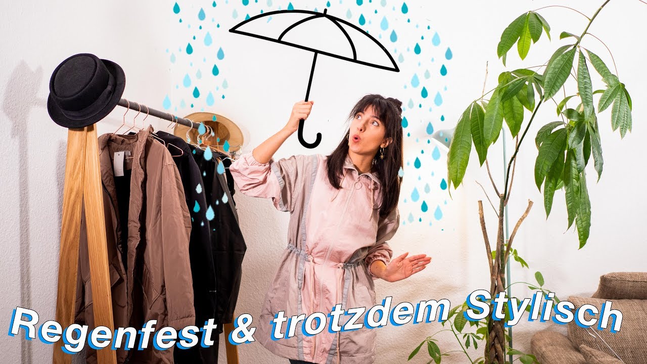 Regenfest & trotzdem Stylisch durch den Alltag & Herbst | Wasserfest kleiden