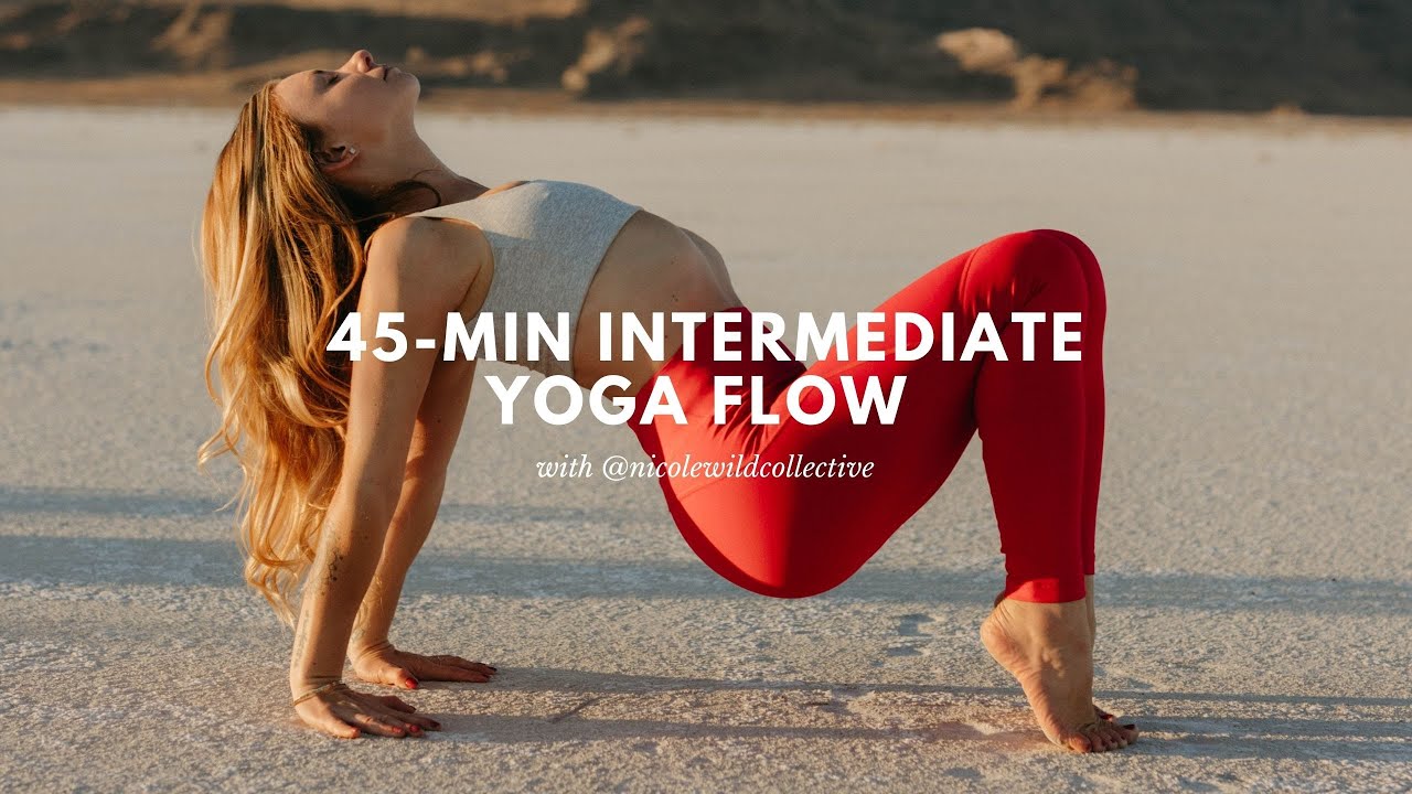 Nicole Wild - 45 Minute Intermediate + Playful Vinyasa Flow Yoga Class with Nicole Wild