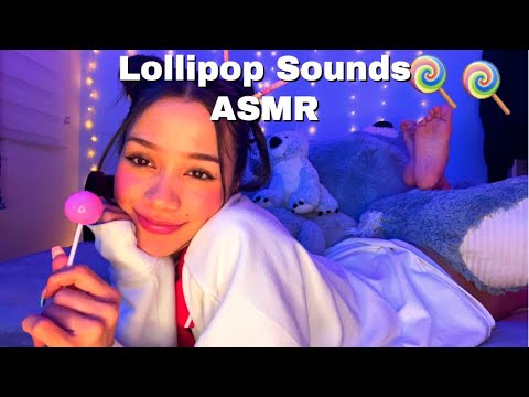 ASMR | Eating A Lollipop Sounds  (En Français)