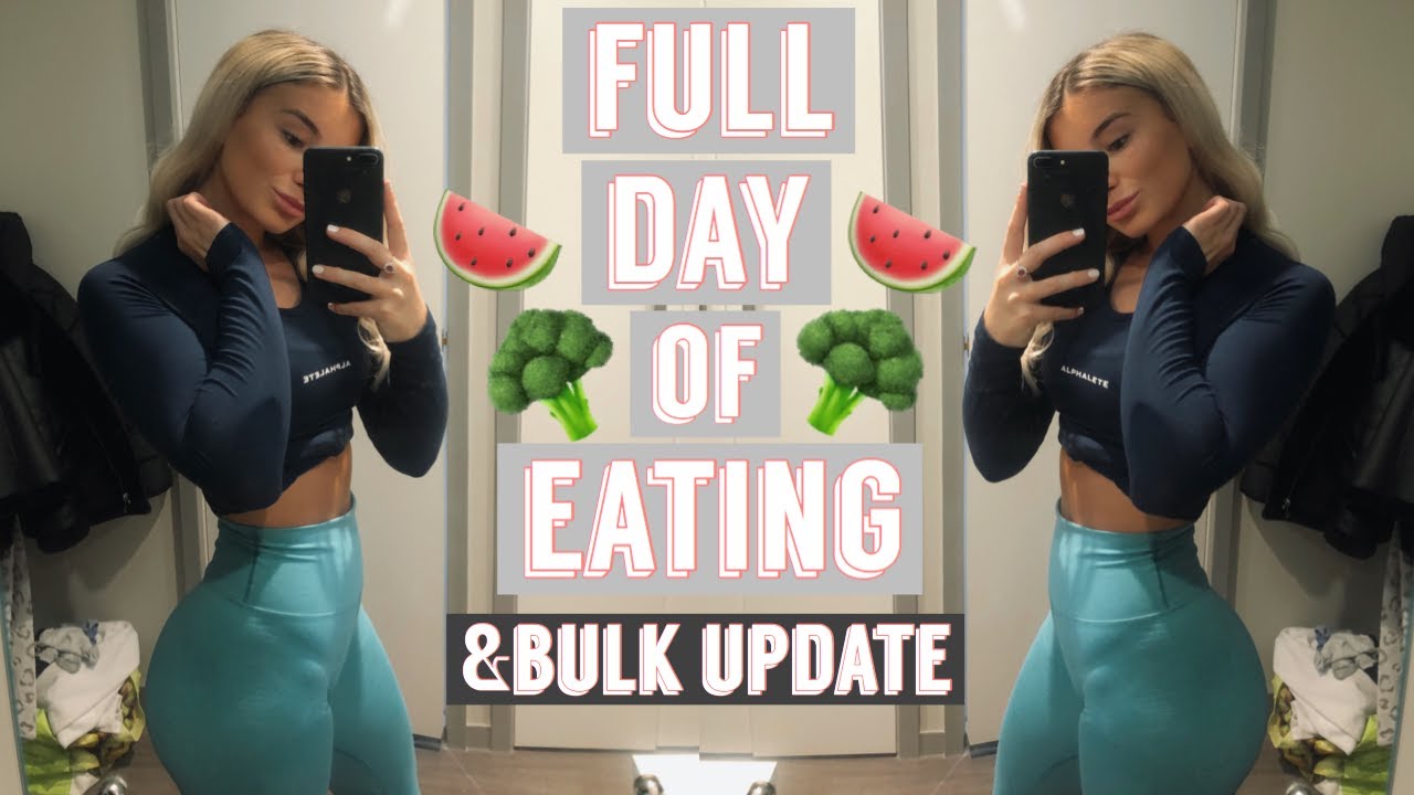 WHAT I EAT IN A DAY TO BUILD MUSCLE | Lean Bulk Update