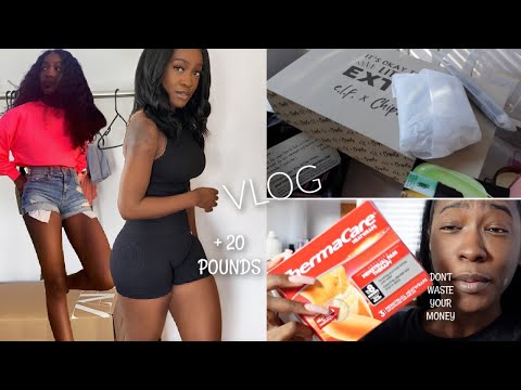 Vlog: Nice Nasty Friends Rant, Weight Gain Journey Update + Tips, Unboxings l Too Much Mouth
