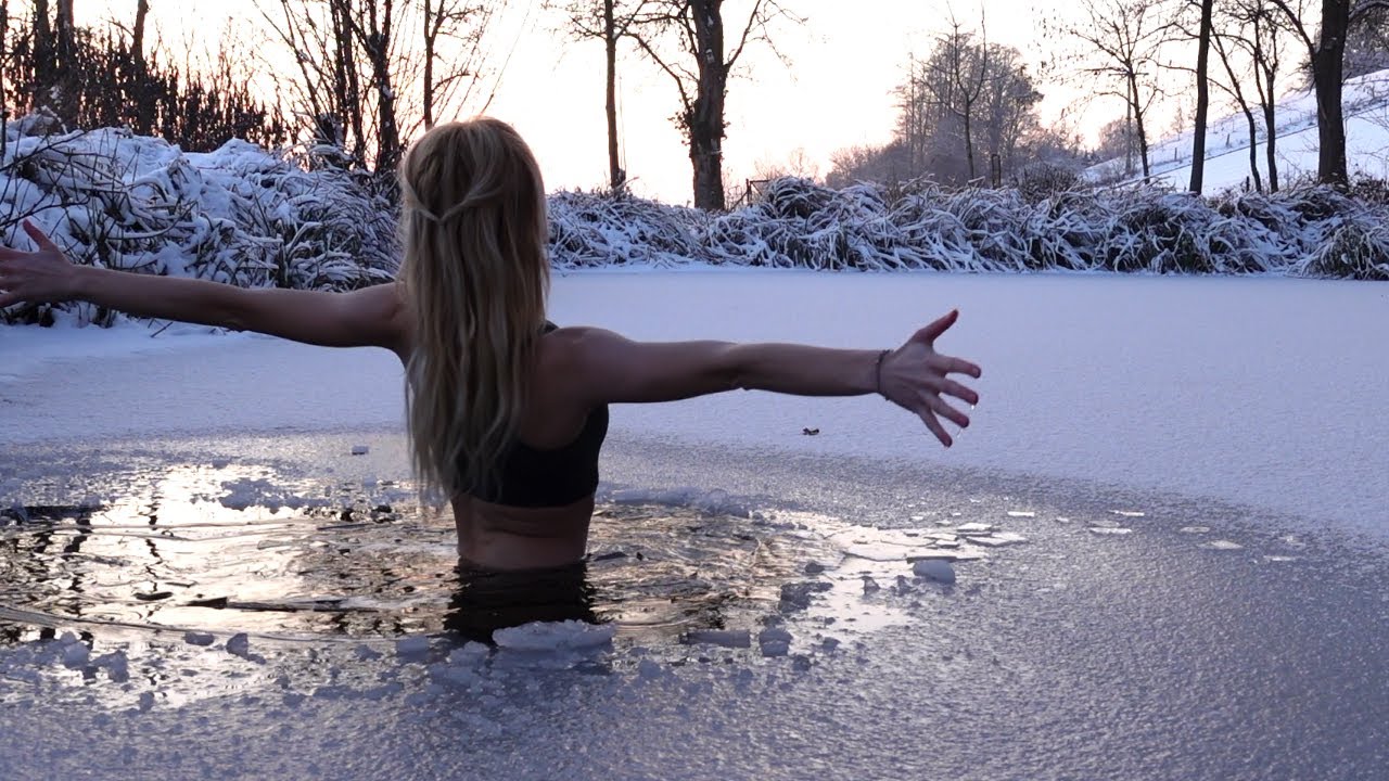 Being like fire in ice | Taking an ice bath
