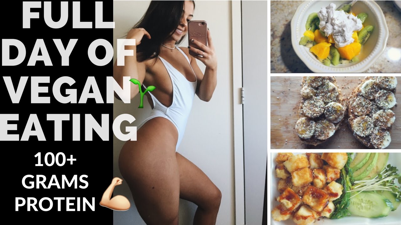 VEGAN FULL DAY OF EATİNG | BUİLDİNG MUSCLE