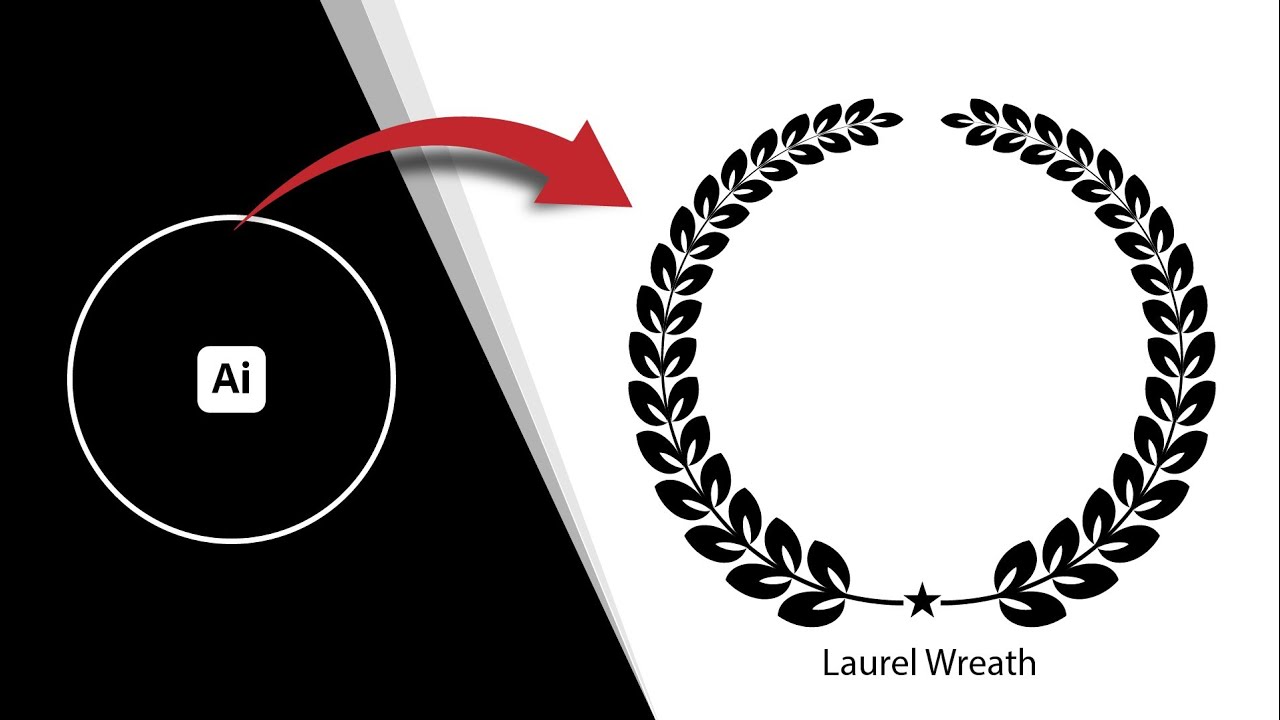 How To Create a Laurel Wreath Vector in Adobe Illustrator