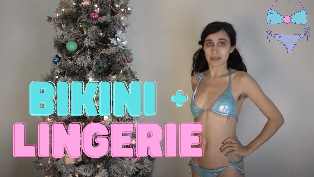 My New Lingerie & Micro Bikini Collection Try On Feat Dossier!
