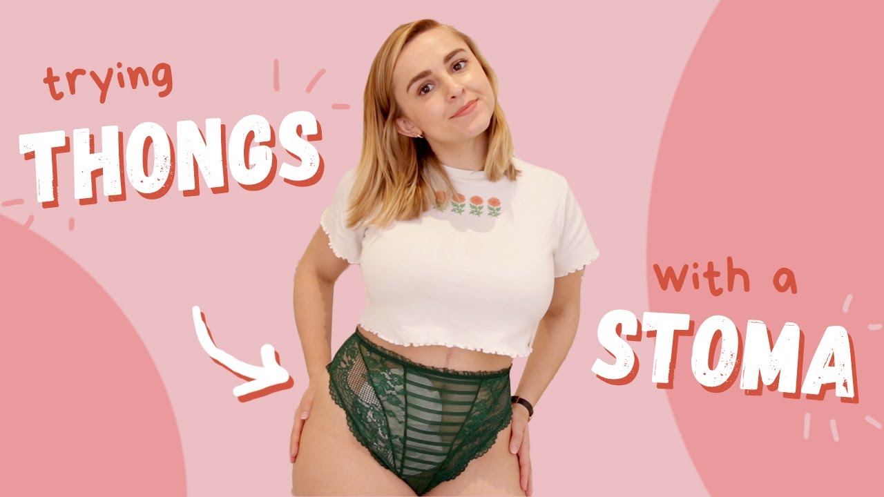 TESTİNG THONGS WİTH A STOMA BAG! | HANNAH WİTTON