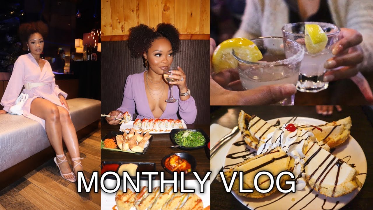 MONTHLY VLOG: Lots of Date Nights, Influencer Life, Content Days, New Gym
