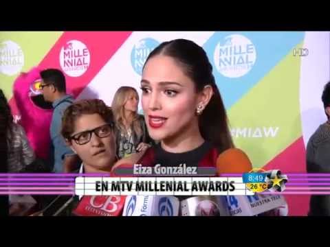 Eiza Gonzalez en los MTV Millennial Awards 2014
