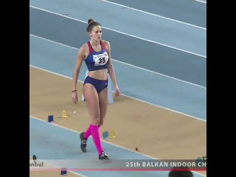 Paola Borović women's triple jump | 25th Balkan indoor Championships Istanbul 2020.