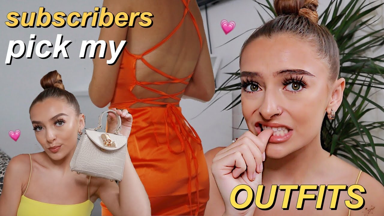 MY SUBSCRIBERS PICK MY OUTFITS FT REBELLIOUS | AMY MENZIES