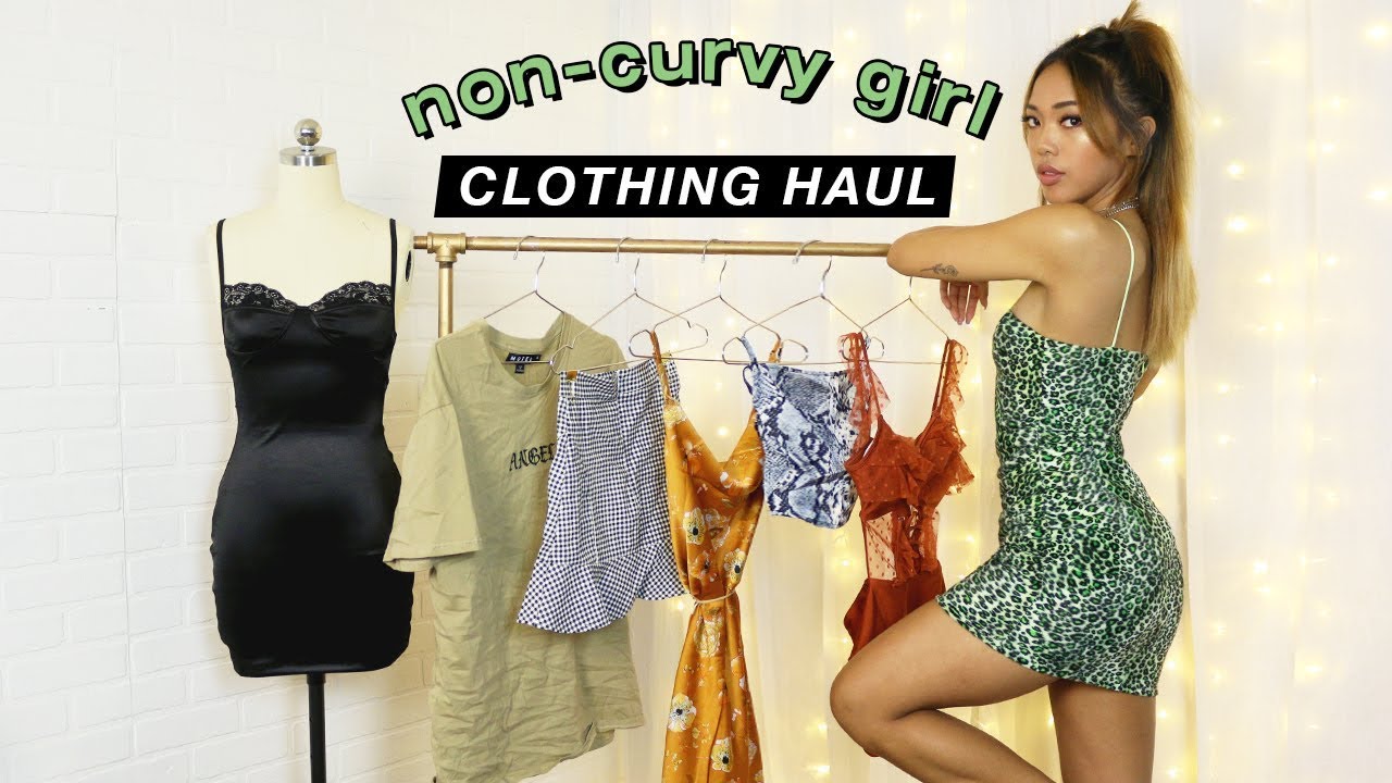 FIRST IMPRESSIONS HAUL: CLOTHES FOR NON-CURVY GİRLS AND SMALL BOOBS! | FASHION | NAVA ROSE