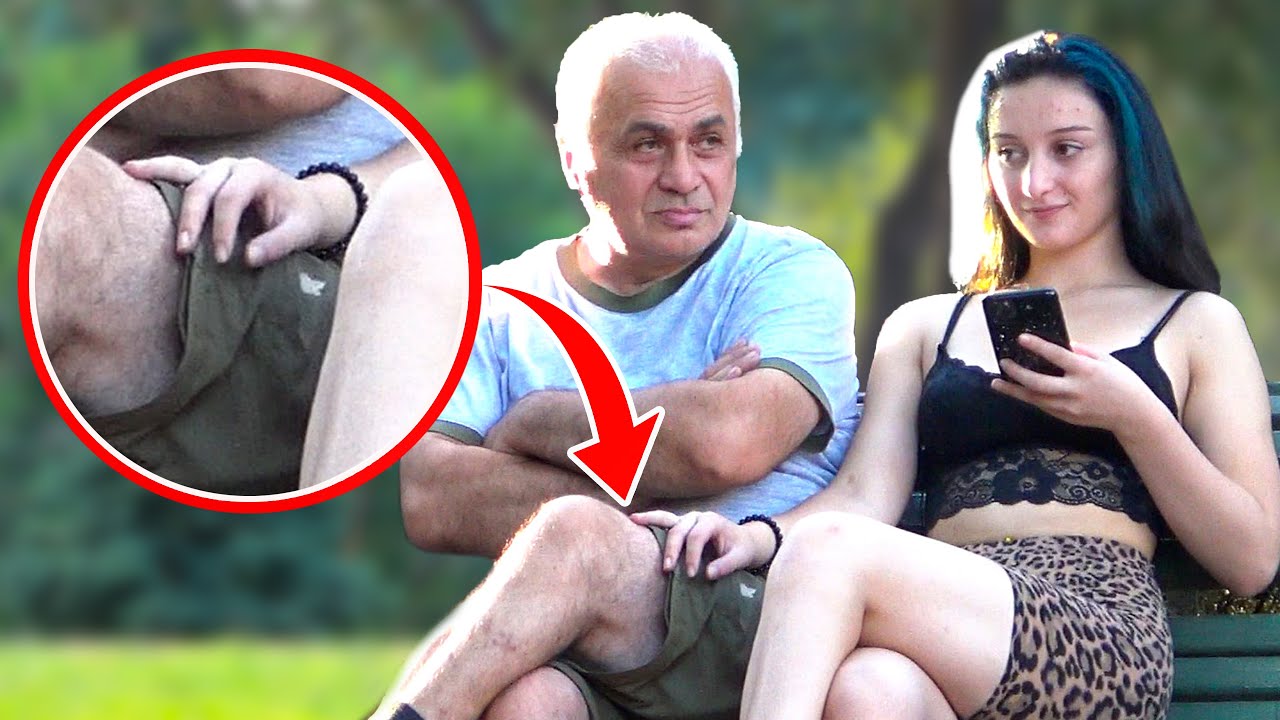 Extreme TOUCHING  Prank (Teen girl and old man) - Best of Just For Laughs 