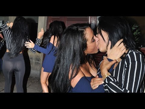 Marnie Simpson passionately kisses Chloe Ferry in street youtube