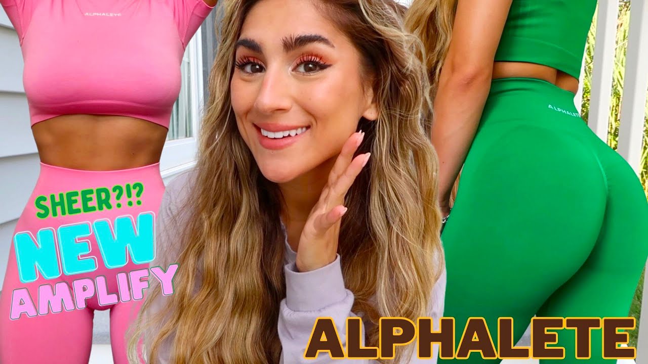 Alphaletes Best NEW Amplify Colors?! Launch Review & Try On