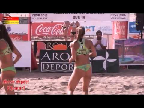  Emilia Robledo beach volley player - Sexy Sport 2018 - Sexy Volleyball 