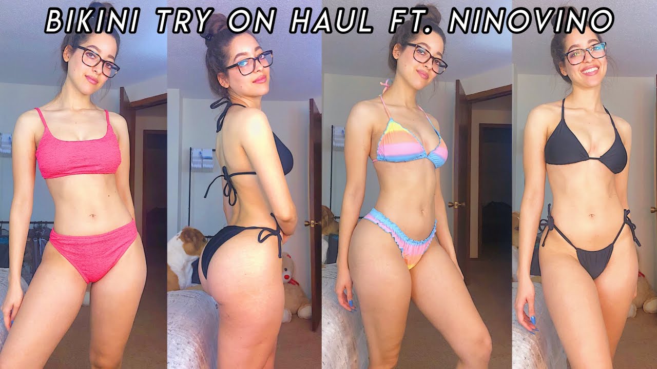Amazon Bikini Try On Haul & Review ft  Ninovino 2021!