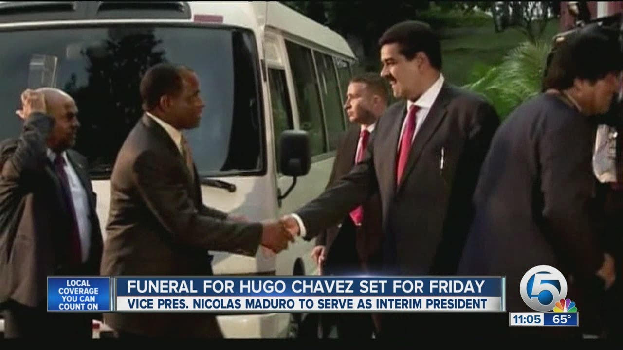 Funeral for Hugo Chavez set for Friday