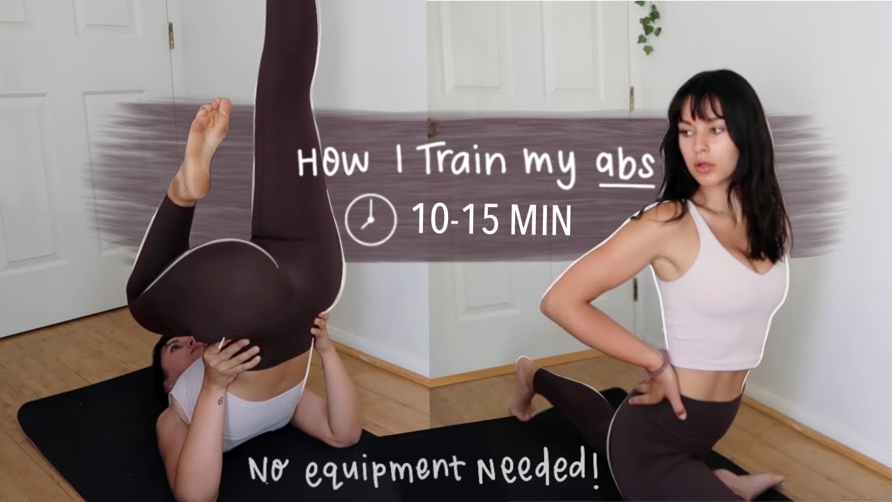 HOW I TRAIN MY ABS (AT HOME WORKOUT) | NO EQUİPMENT NEEDED, 10-15 MİN