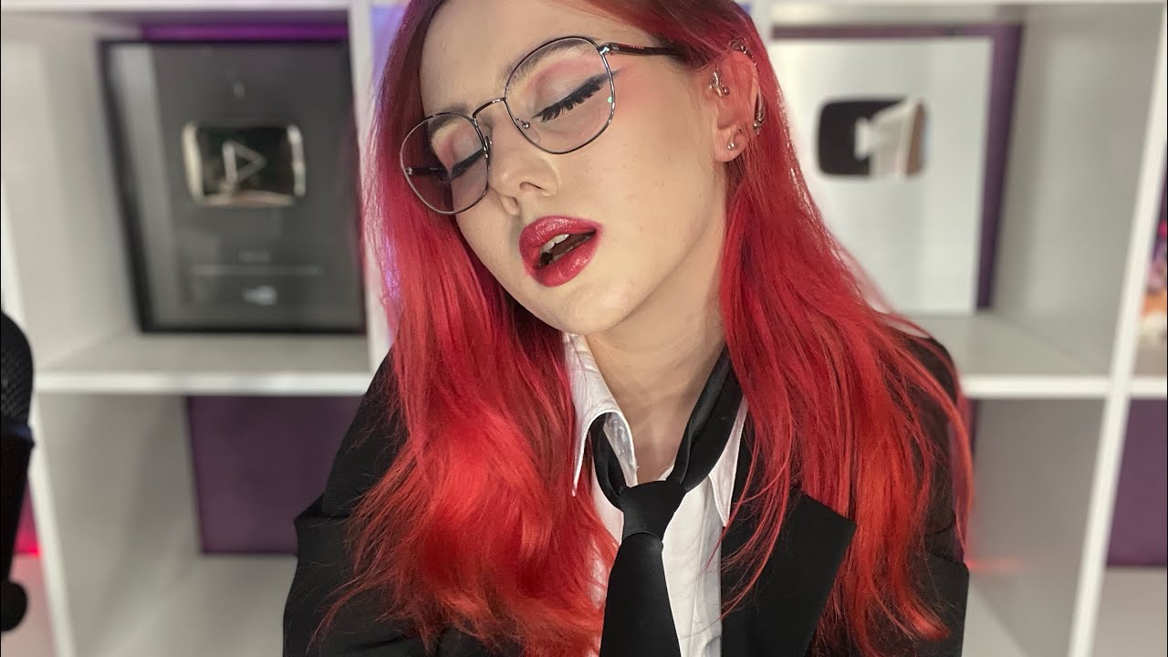 ASMR YOUR JEALOUS AND FLİRTY EX GİRLFRİEND IS YOUR BOSS  ROLE PLAY