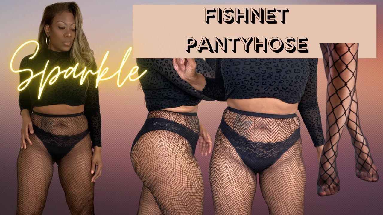 Fishnet Pantyhose Try On Haul | Fishnet Lingerie