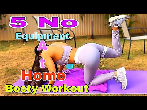 At Home  Booty Workout // NO EQUIPMENT | Angel Gower