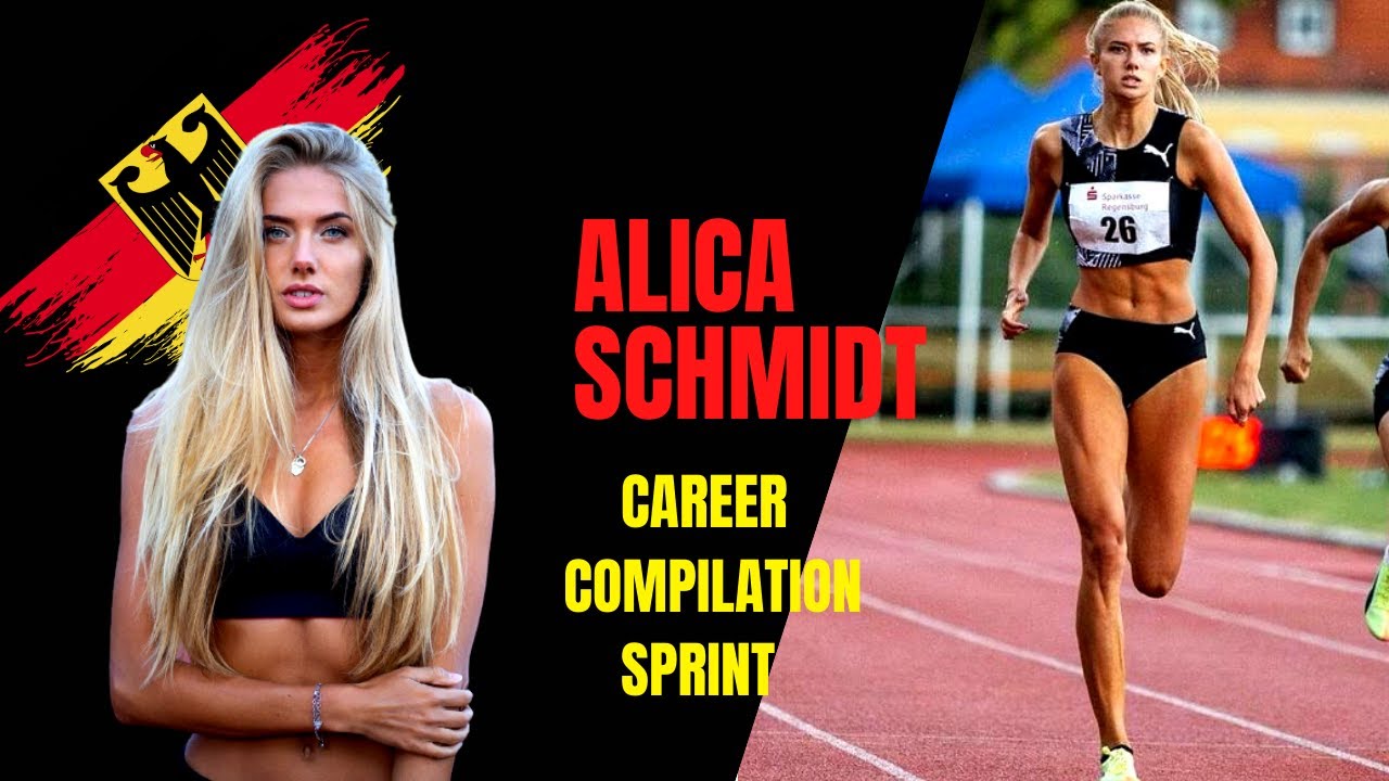 Alica Schmidt This Angel Not Flying But She Is Running Like a Flying*One Athlete*
